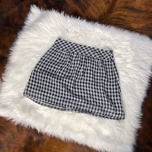 Gap Mini Skirt- Navy & White